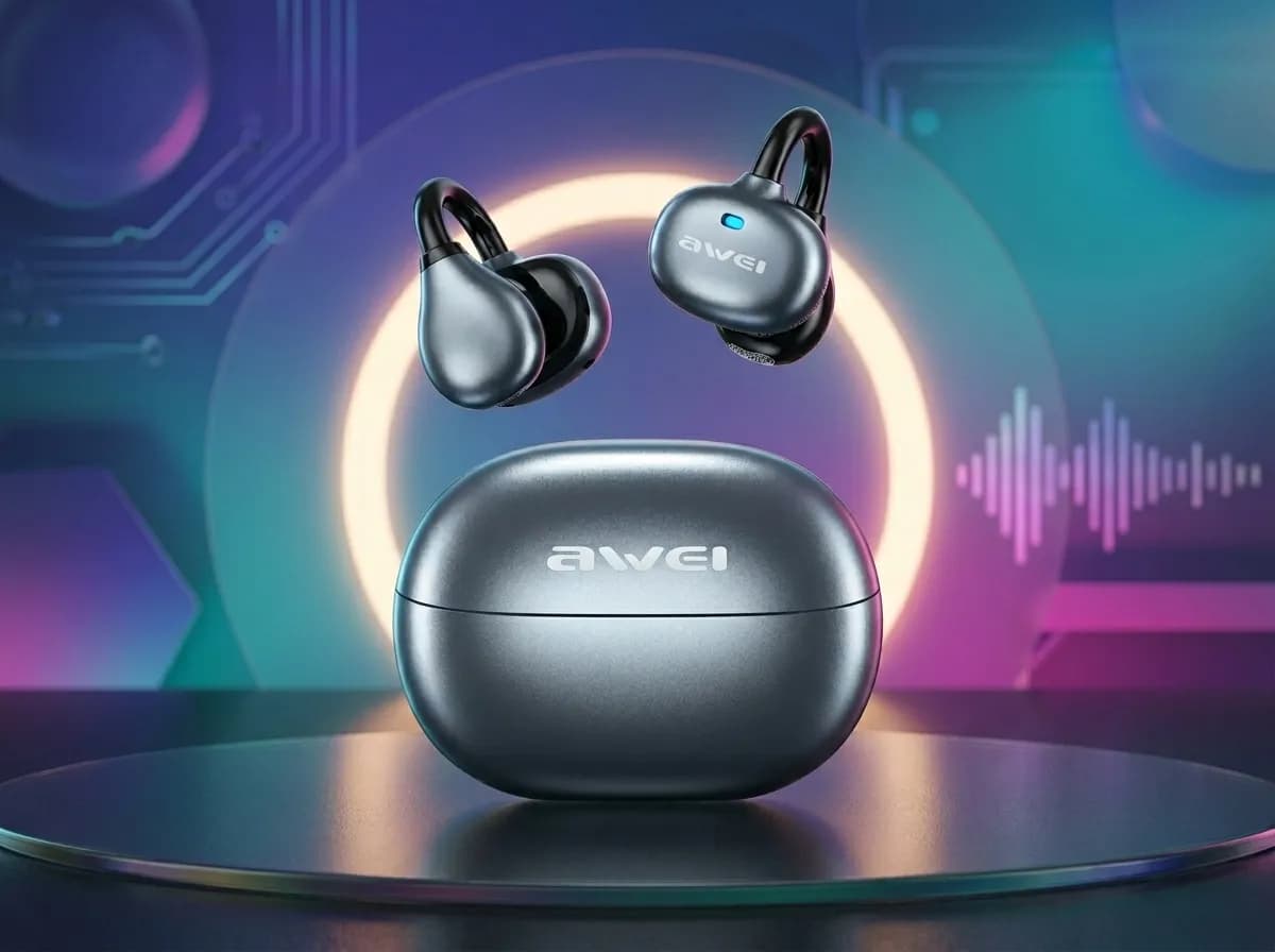 Awei TZ50 Open Ear Clip TWS Earbuds – Wireless Bluetooth Headphones with Secure Fit & Clear Audio 3