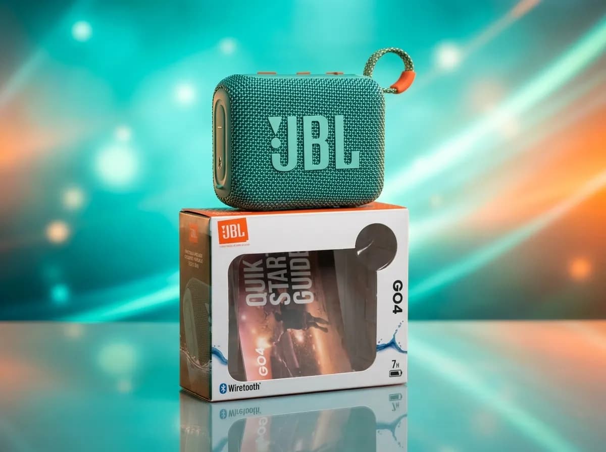 JBL GO 4 Portable Waterproof Bluetooth Speaker with 7-Hour Playtime 3