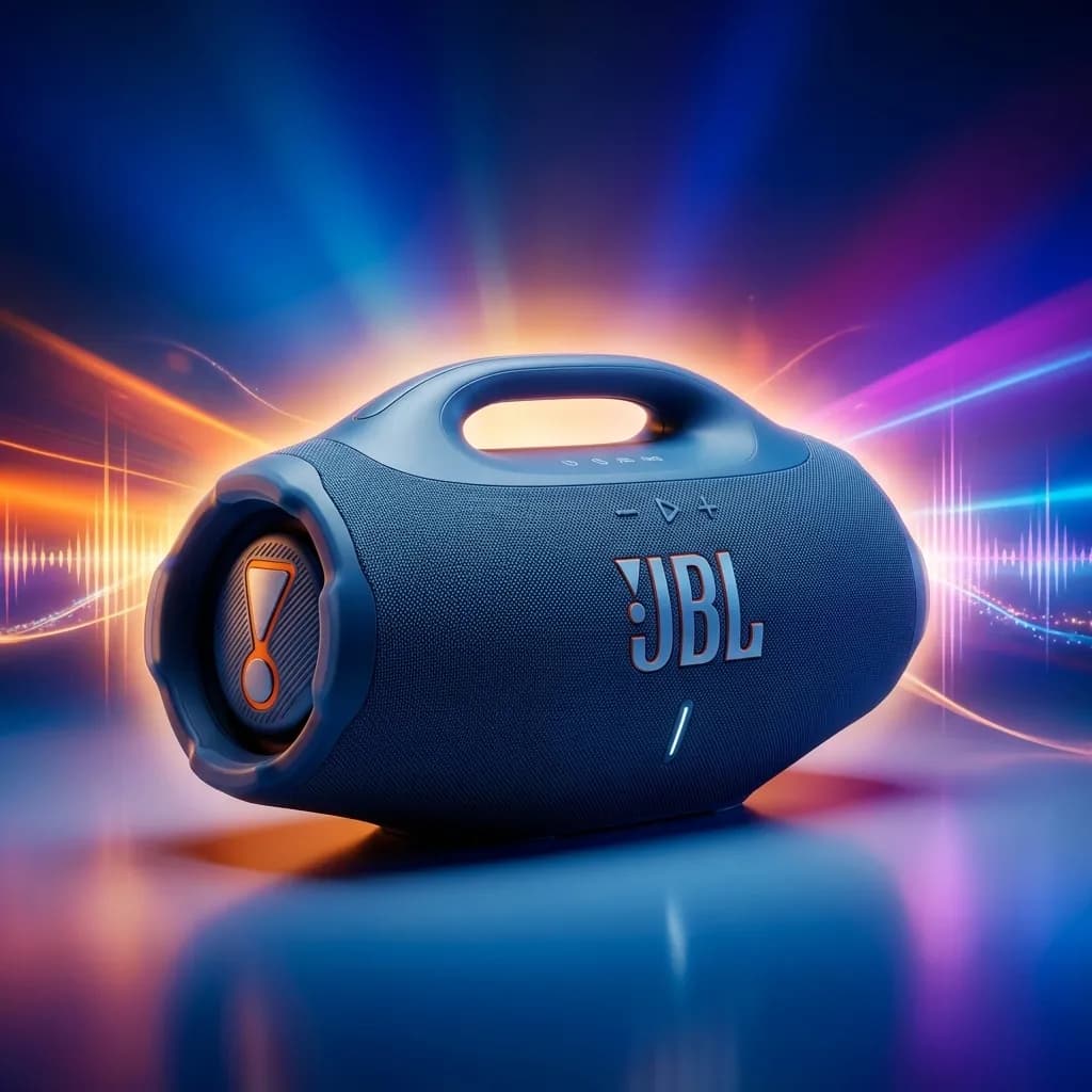 ​JBL Boombox 4 Mini Portable Bluetooth Speaker with 15W Sound, 2